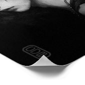 Portret in zwarte print (Hoek)