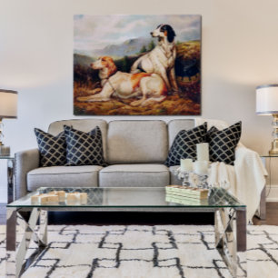 Portret  jachthonden poster