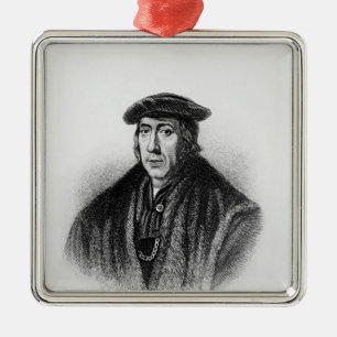 Portret John van 'Lodge's Britse portretten' Metalen Ornament