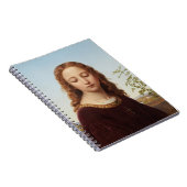 Portret jonge vrouw Ernst Deger schilderij kunst c Notitieboek (Rechterzijde)