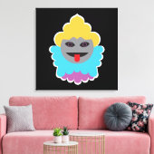 Portret Ka-Li Clupkitz Canvas Afdruk (Insitu (Woonkamer))