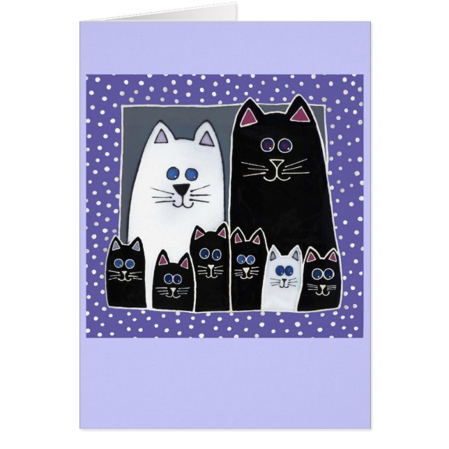 Portret kat Familie (Voorkant)