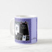 Portret kat Familie Koffiemok (Voorkant links)