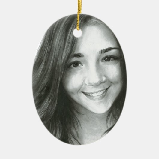 portret keramisch ornament (Voorkant)