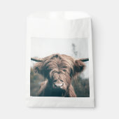 Portret koe Highland Bedankzakje (Voorkant)