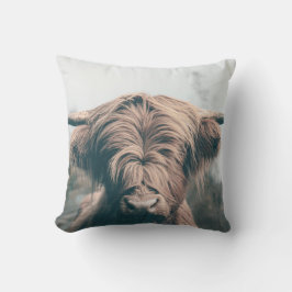 Portret koe Highland Buitenkussen