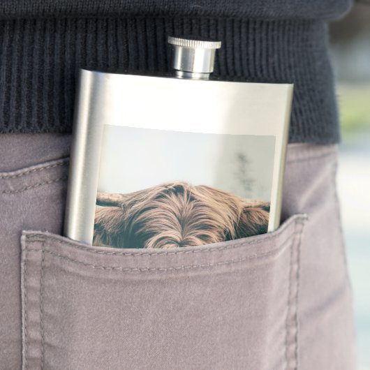 Portret koe Highland Flacon (Voorbeeld)