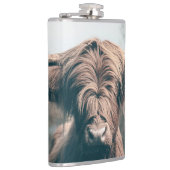 Portret koe Highland Heupfles (Rechts)