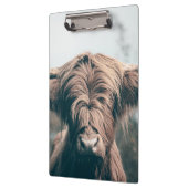 Portret koe Highland Klembord (Links)