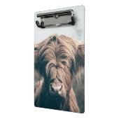 Portret koe Highland Mini Klembord (Angled2)