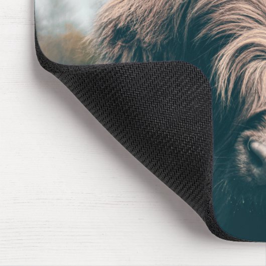 Portret koe Highland Muismat (Hoek)