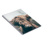 Portret koe Highland Notitieboek (Rechterzijde)