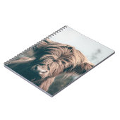 Portret koe Highland Notitieboek (Linkerzijde)