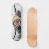 Portret koe Highland Persoonlijk Skateboard (Voorkant)
