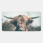 Portret koe Highland Spandoek (Horizontaal)