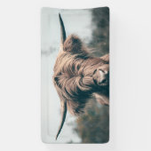 Portret koe Highland Spandoek (Verticaal)