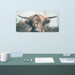 Portret koe Highland Spandoek
