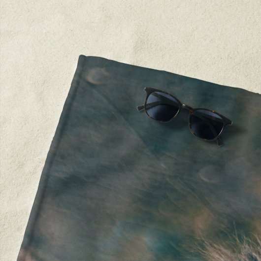 Portret koe Highland Strandlaken (In situ)