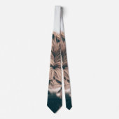 Portret koe Highland Stropdas (Voorkant)