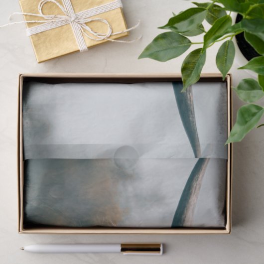 Portret koe Highland Tissuepapier (Geschenk)