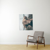 Portret koe Highland Wandkleed (In situ)