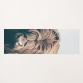 Portret koe Highland Yogamat (Voorkant (horizontaal))