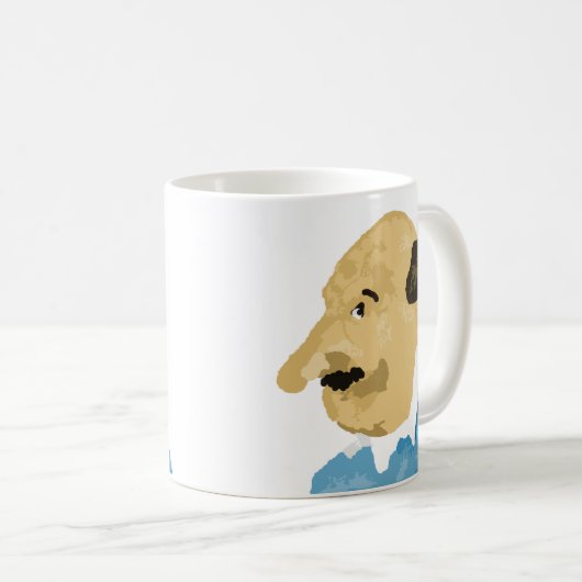 portret koffiemok (Voorkant rechts)