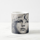 Portret (koperafdruk), Alphonse Mucha Koffiemok (Center)