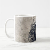 Portret (koperafdruk), Alphonse Mucha Koffiemok (Links)