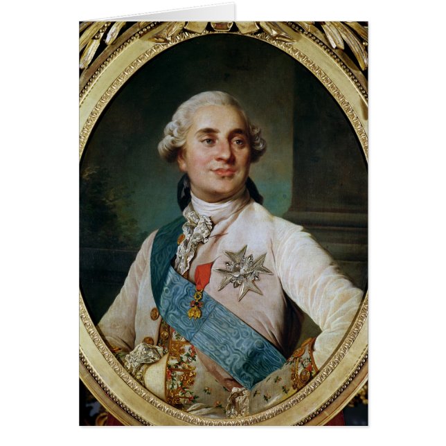 Portret Medallion van Louis XVI 1775 (Voorkant)