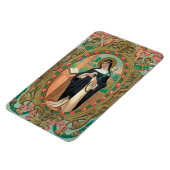 Portret met omhulling van het Roos van Lima (K 48) Magneet (Linkerzijde)