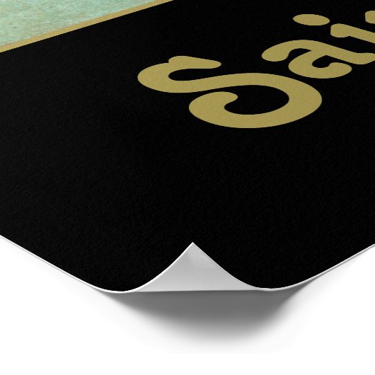 Portret met omhulling van het Roos van Lima (K 48) Poster (Hoek)