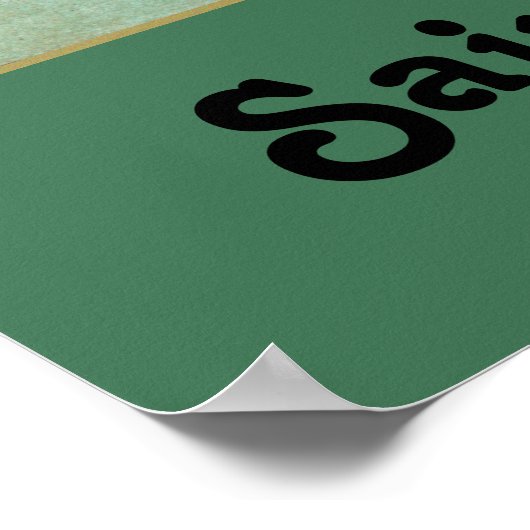 Portret met omhulling van het Roos van Lima (K 48) Poster (Hoek)