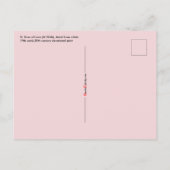 Portret met omhulling van het Roos van Lima (M 024 Briefkaart (Achterkant)