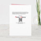 Portret met omhulling van het Roos van Lima (M 024 Kaart (Achterkant)