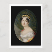Portret Miniatuur van de Empress Josephine (1763- Briefkaart (Voorkant)