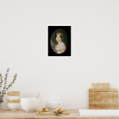 Portret Miniatuur van de Empress Josephine (1763- Poster (Keuken)
