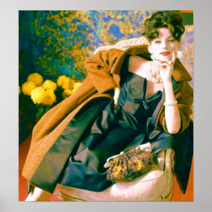 portret mode 1950 poster