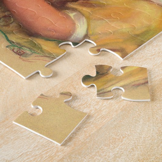  portret moeder en kind legpuzzel (Zijkant)