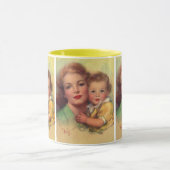  portret moeder en kind mok (Midden)