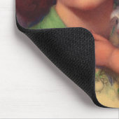 portret moeder en kind muismat (Hoek)