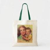  portret moeder en kind tote bag (Voorkant)