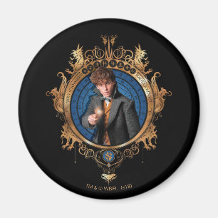Portret NEWT SCAMANDER™ Magneet