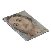 portret notitieboek (Rechterzijde)