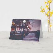 Portret of Freedom, Ellis Island, USA Greeting Ca Kaart (Gele Bloem)