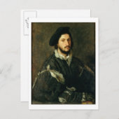 Portret of Vincenzo Mosti Briefkaart (Voorkant / Achterkant)