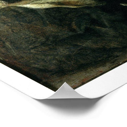 Portret of Vincenzo Mosti Poster (Hoek)