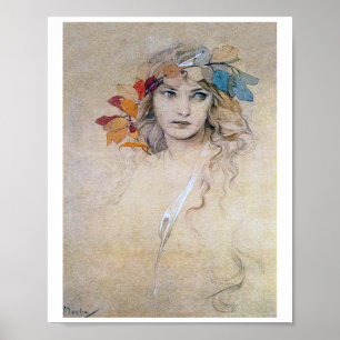 Portret (onderzoek), Alphonse Mucha Poster
