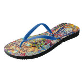 PORTRET ONTWERPER COLLAGE TEENSLIPPERS (Schuin)