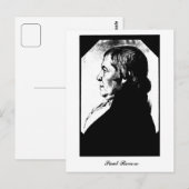 Portret Paul Revere ronde 1800 Briefkaart (Voorkant / Achterkant)